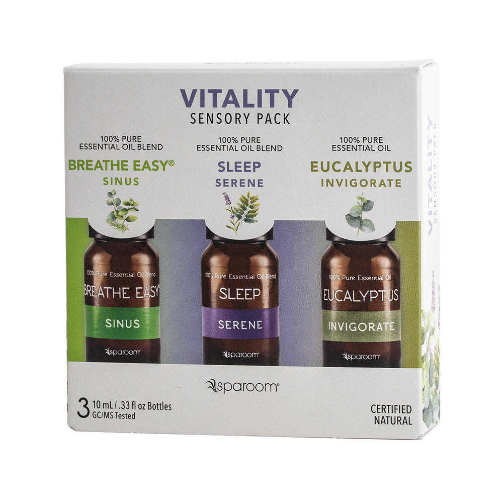 Vitality 3 Pack - 100% Pure Essential Oils - Case of 36